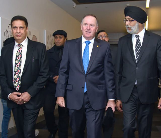 Former Prime Minister Sir John Key delivers Keynote address at ‘Breathe for India’ fundraising program by IGBC